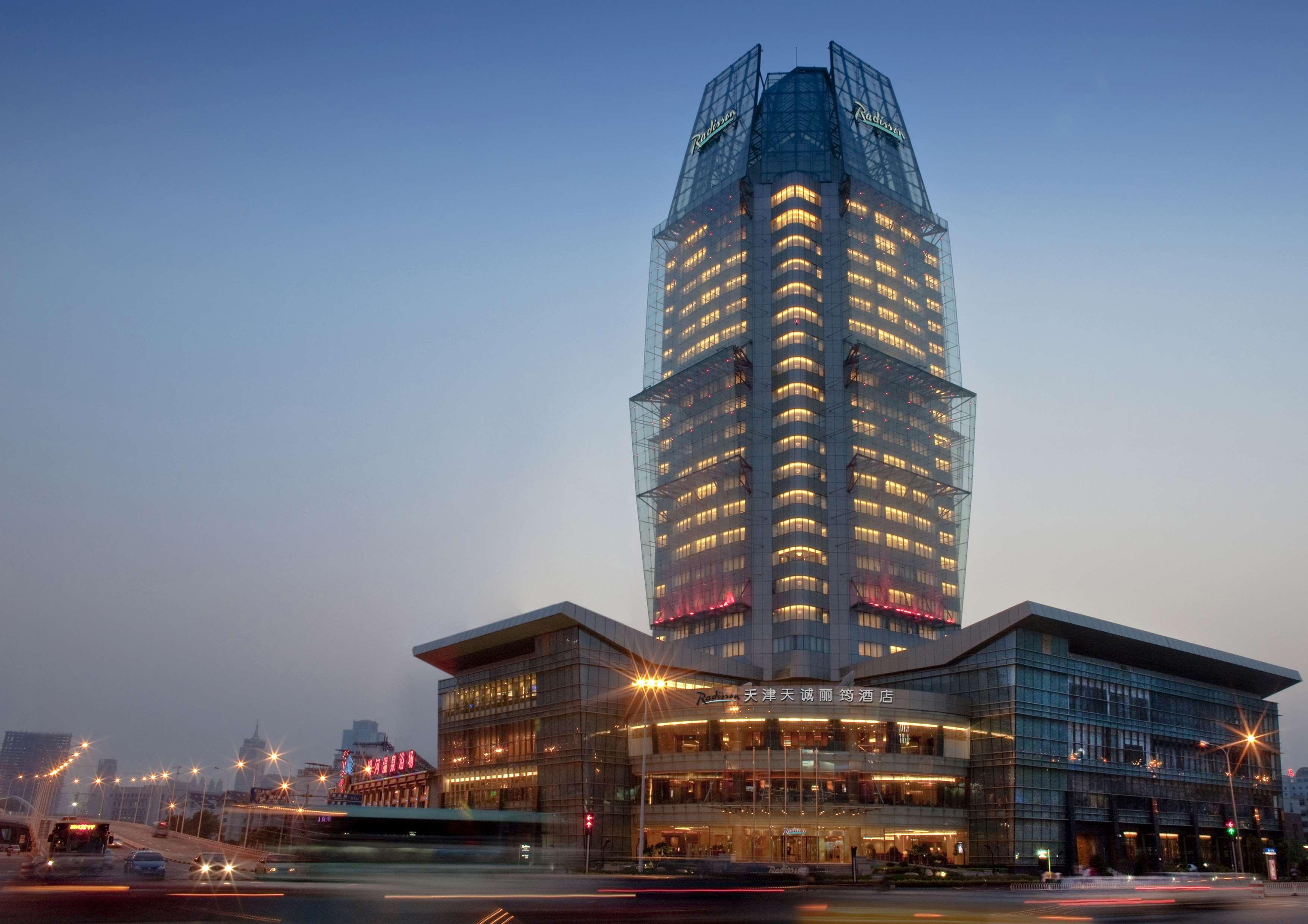 Radisson Tianjin Hotel Exterior foto